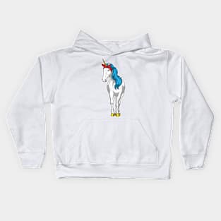 Unicorn Bandana Kids Hoodie